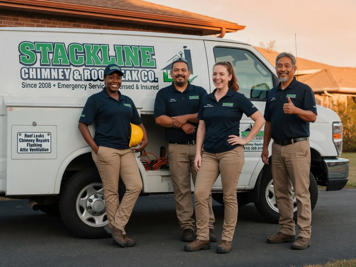 Chimney flashing repair company in Corning, IA